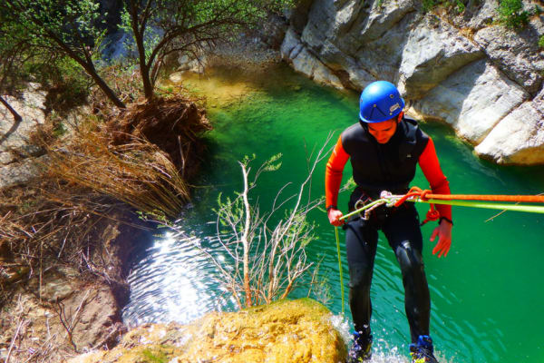 Canyoning in the Zucaina Centenary, near Castellón