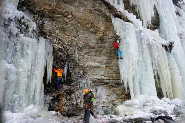 Escalade sur glace à Großglockner