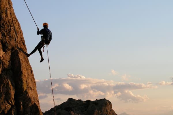Via Ferrata in Pico de las Nieves, Gran Canaria