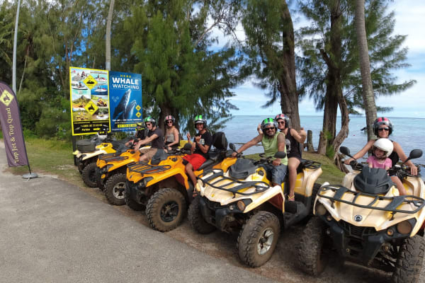 Quad Biking Excursion in Moorea