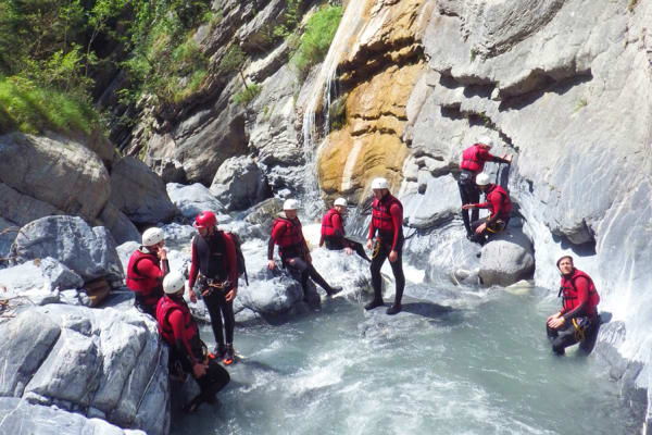 Canyoning in Sierre