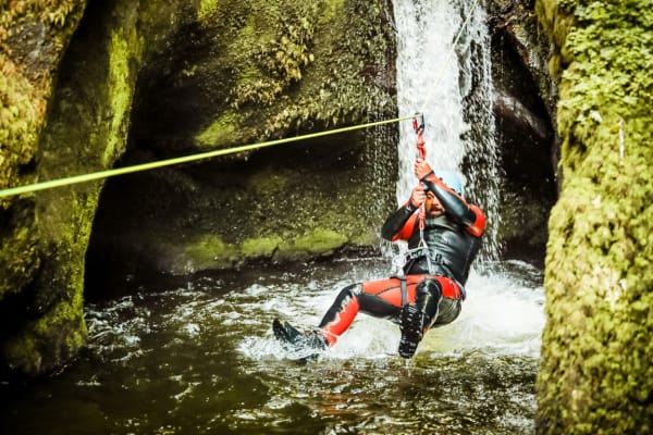 Canyoning in Edinburgh