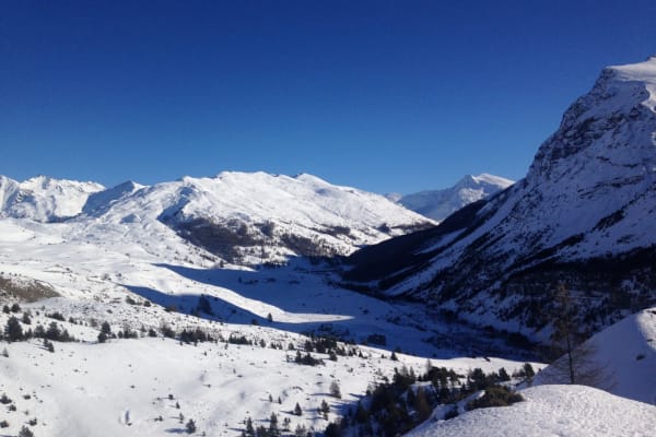 Raquettes à neige à Briançon