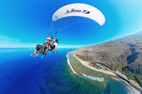 Paragliding in Saint-Leu