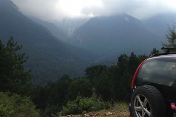 Off Road Driving Experience in Mount Olympus