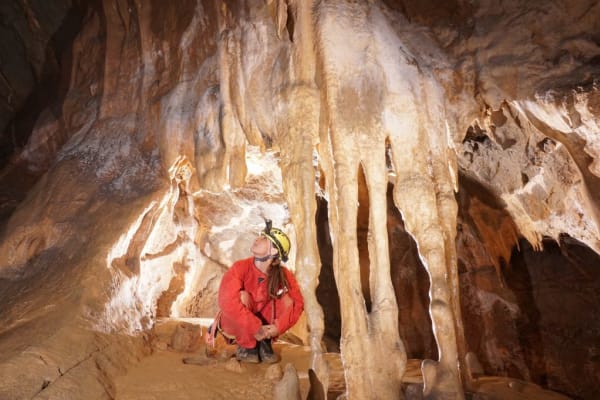 Caving in Aude