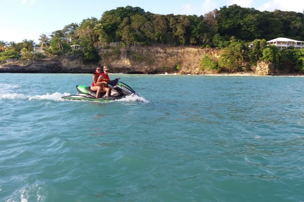 Jet Skiing in Le Gosier
