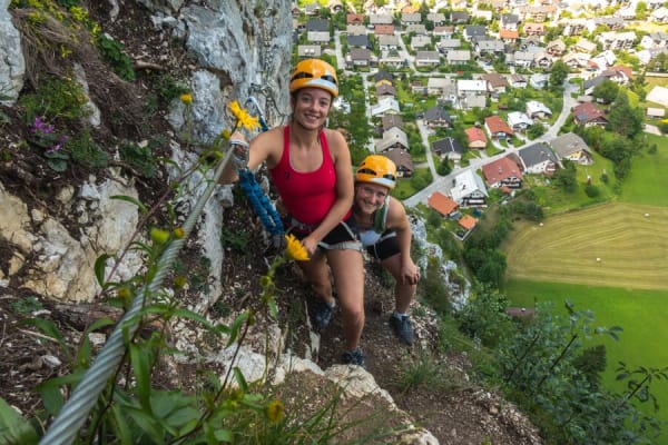 Mojstrana Via Ferrata from Bled