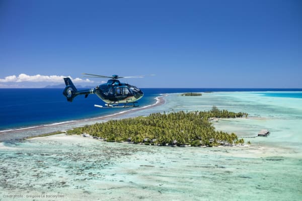 Vuelo en helicóptero en Raiatea y Taha'a