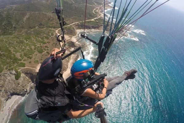 Paragliding in Porto Torres