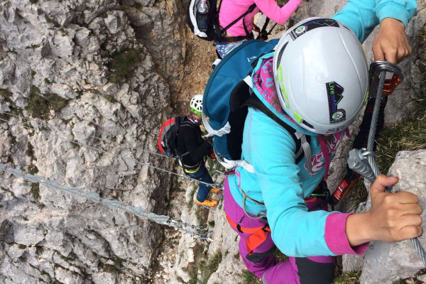 Via Ferrata in Andalo