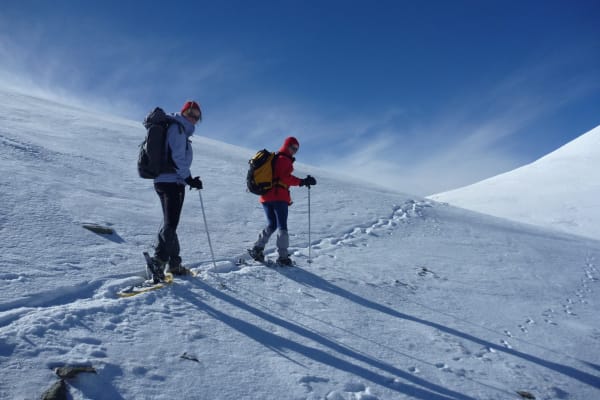 Schneeschuhwandern in Font Romeu
