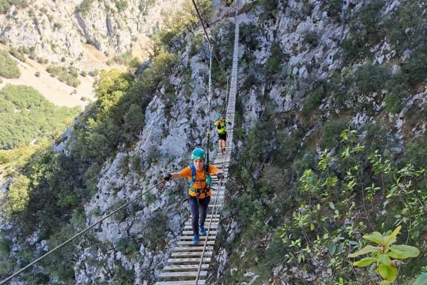 Via Ferrata in Santander