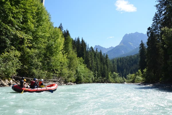 White Water Rafting in Scuol