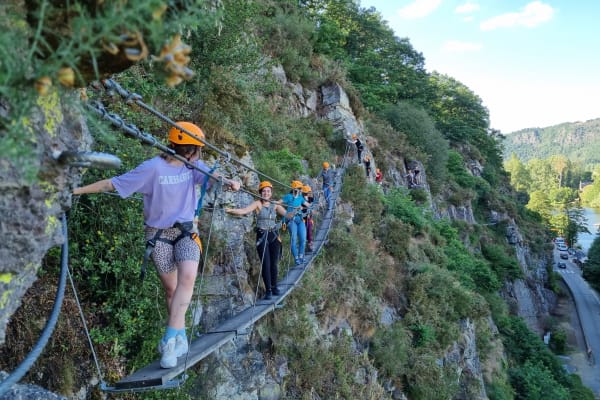 Via Ferrata in Clécy