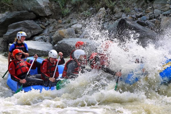 White Water Rafting in Sierre