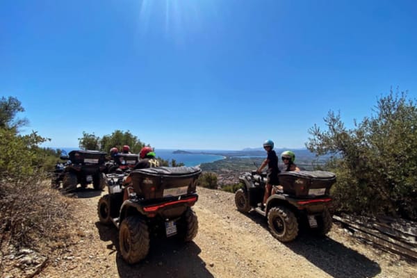 Quad Biking Tour to Cala Sisine from Tortolì, Sardinia