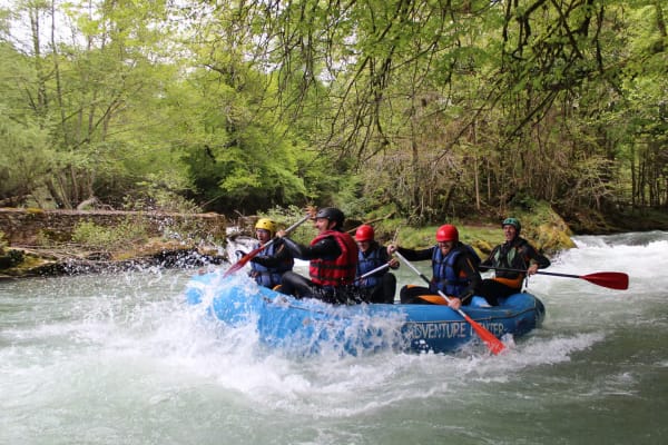 White Water Rafting in Oloron-Sainte-Marie, Ossau Valley