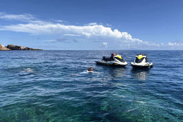 Jet Ski Excursion at Saint Barthélemy from Gustavia