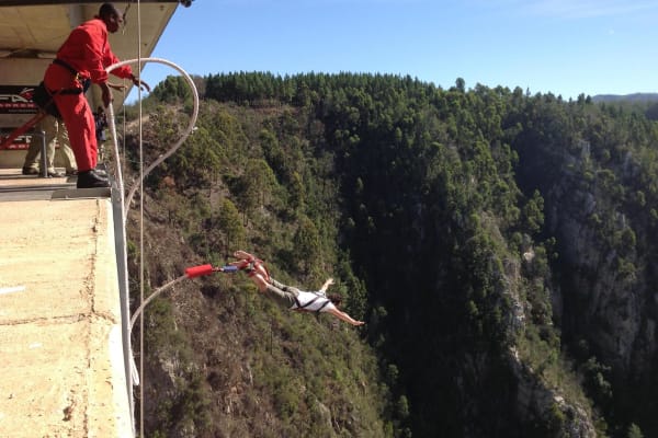 Bungee Jumping in Plettenberg Bay
