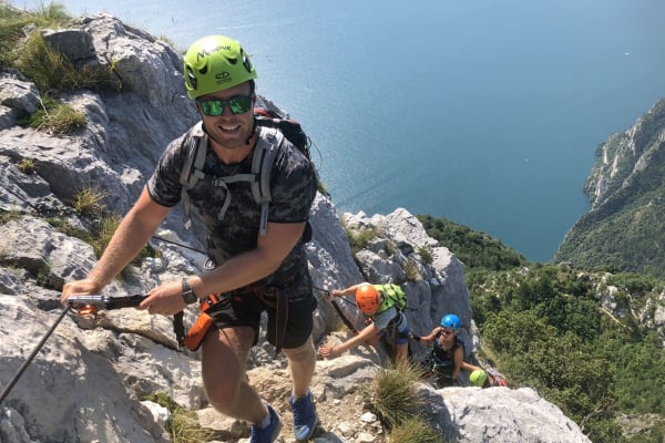 Via Ferrata au Lac de Garde
