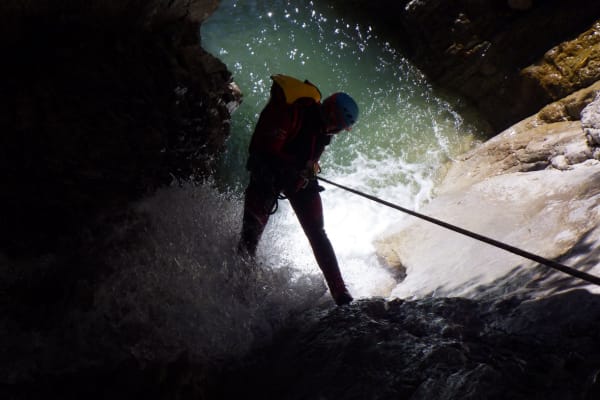 Full-/New Moon Canyoning in the Tyroler