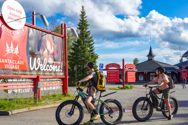 Fat bike à Rovaniemi