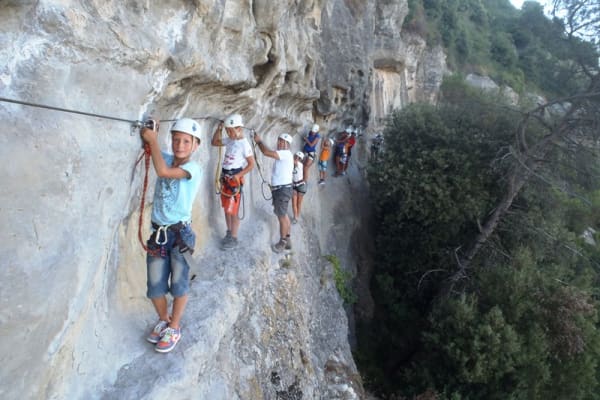 Via Ferrata in Centelles