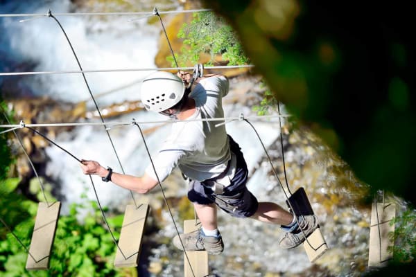 Via Ferrata in La Mongie, Grand Tourmalet