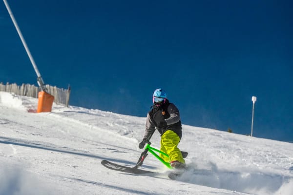 Snowbike-Verleih im Skigebiet Pal-Arinsal, Vallnord, Andorra