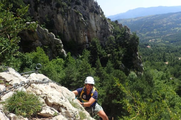 Via Ferrata in Saldes
