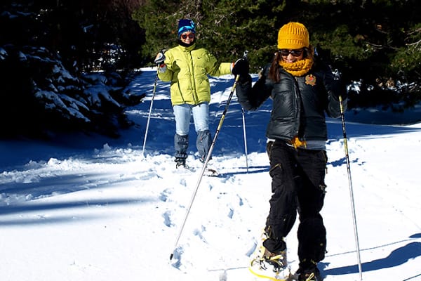 Schneeschuhwandern in Ätna