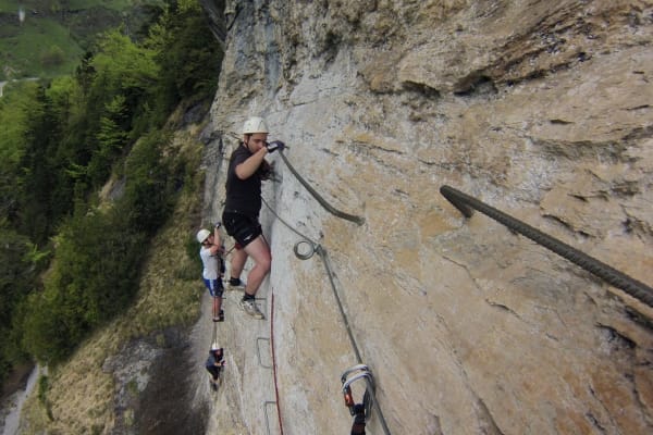 Via Ferrata in Gourette