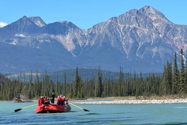 Rafting in Jasper