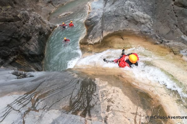 Canyoning in Cirque de Cilaos