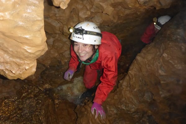 Caving in Millau