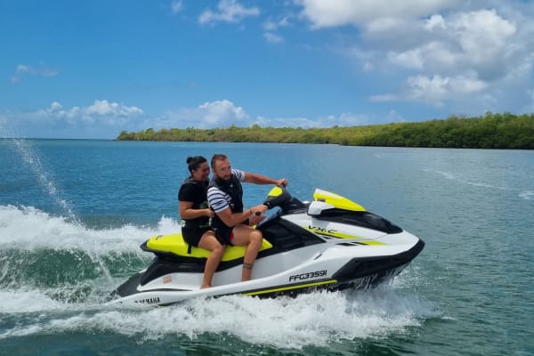 Jet Skiing in Les Trois-Îlets
