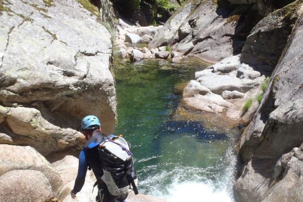 Portilla canyon in Villalba de la Sierra near Cuenca