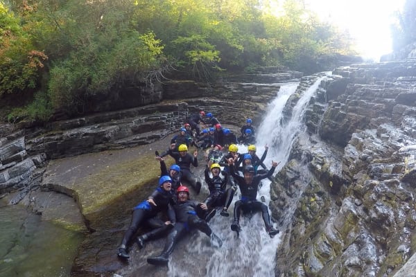 Canyoning in Gaspesie