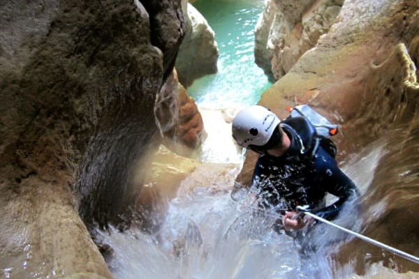 Canyoning in Sort