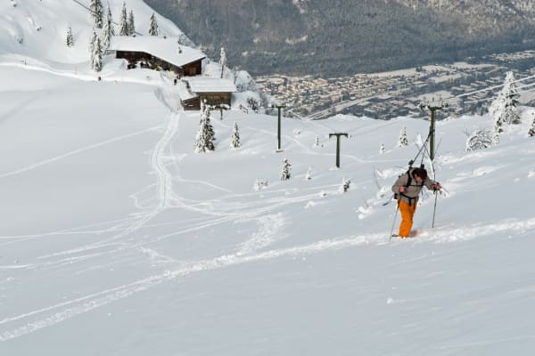 Excursión guiada con raquetas de nieve desde Bad Reichenhall, cerca de Salzburgo