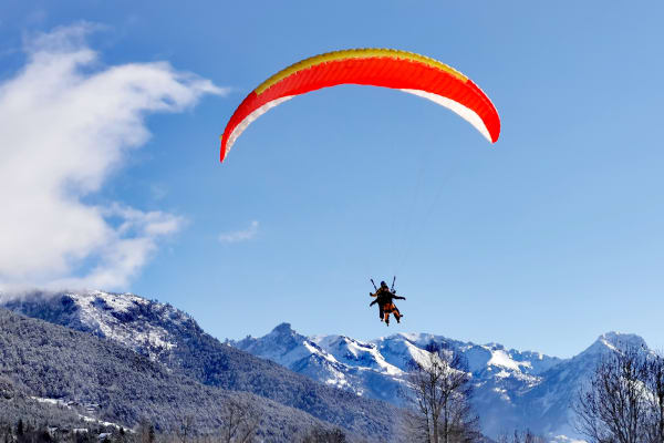 Paragliding in Serre Chevalier