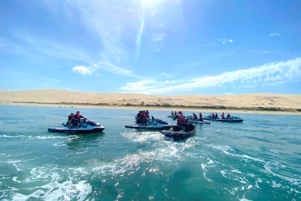 Jet ski excursion in Arcachon, Gironde