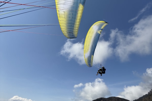 Paragliding in Kamnik-Savinja Alps
