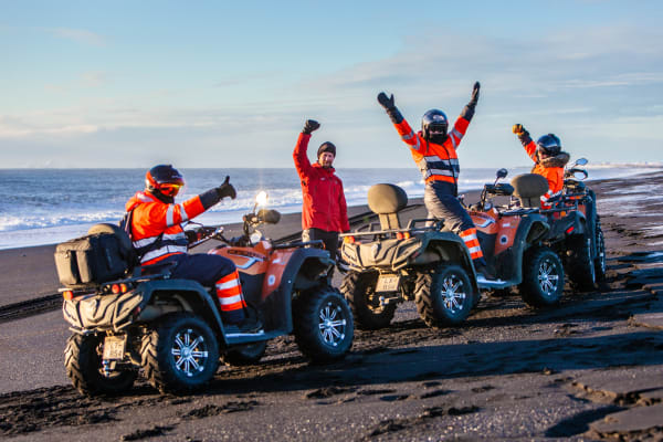 Buggy Safari near Mýrdalsjökull Glacier from Vik i Myrdal
