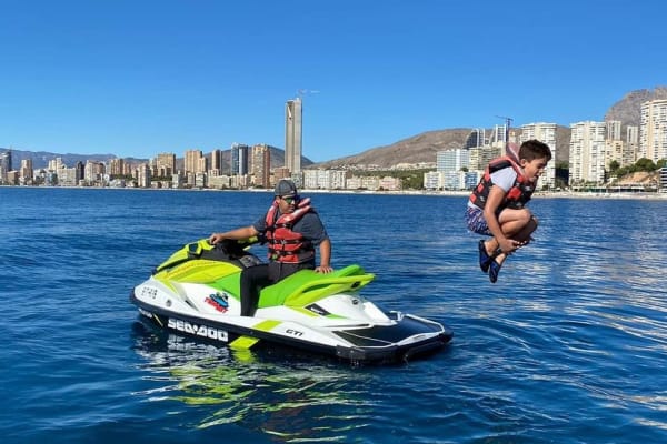 Jet Skiing in Benidorm