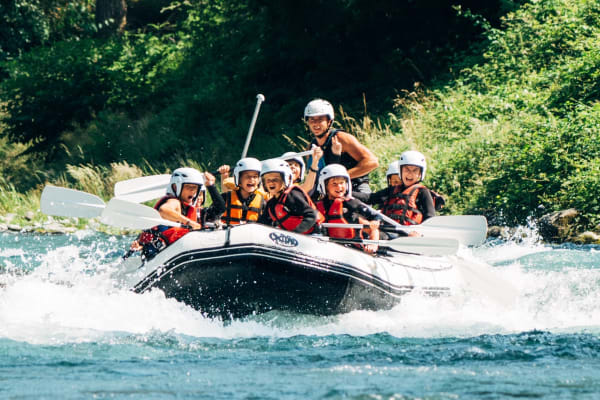 Rafting Down the Gave de Pau near Lourdes