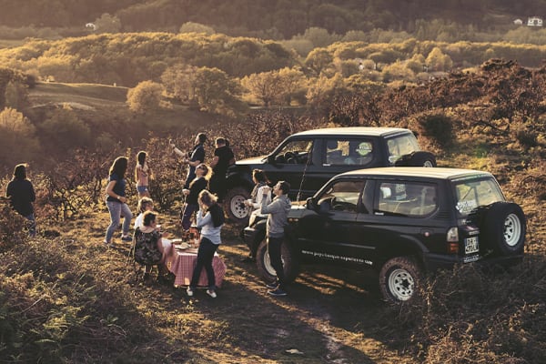 Sunset Tour by 4x4 in the Basque Mountains from Bidart