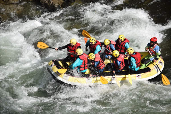 White Water Rafting in Sort