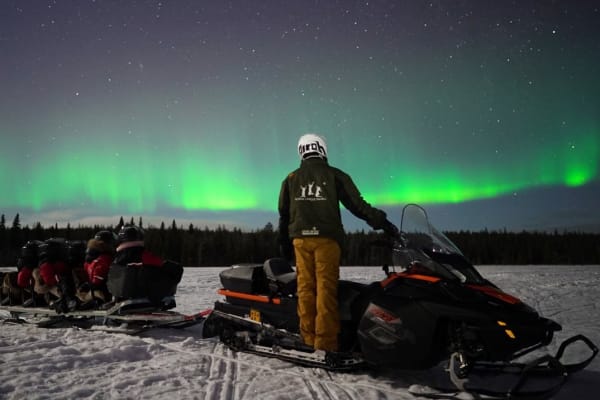 Chasse aux aurores boréales à Rovaniemi